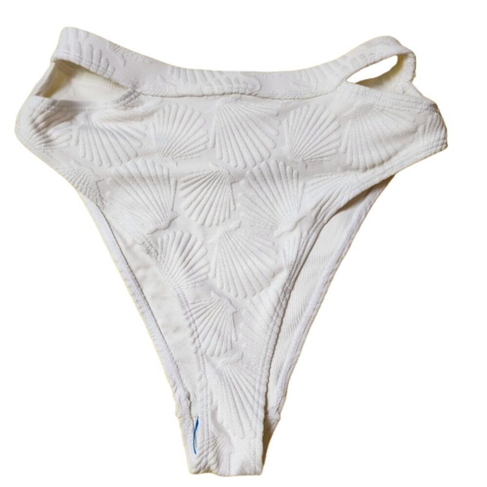 Topshop Women's Cream Shell Bikini Bottom NWT US4